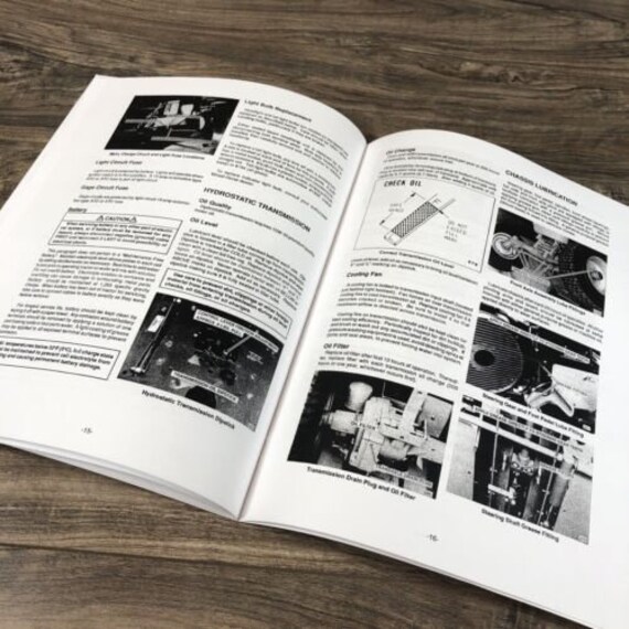 Wheel Horse 500 Series Operators Manual Model # 520H | UK