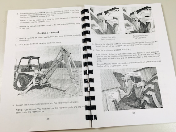 Case 580c Tractor Loader Backhoe Owners Operators Manual - Etsy