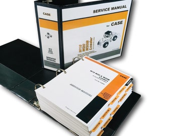 Case W18 W20 W20B Wheel Loader Service Technical Manual Repair Shop In Binder
