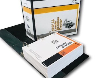 Case 480F 480Ll Tractor Loader Backhoe Service Technical Manual Repair Shop