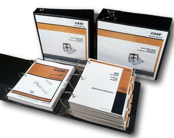 Case 850C Crawler Dozer Loader Service Manual Parts Catalog Repair Shop Book Set
