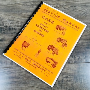 Case Va Series Tractors Engines Vac Vah Vai Vao Vas Vae Service Repair Manual