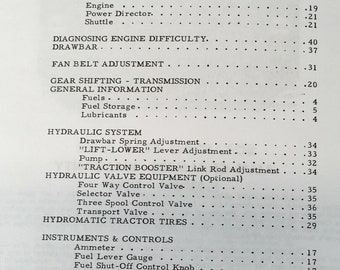 Allis Chalmers TL-14D Trattore Carico Parti Manuale Libro S - Foto 7