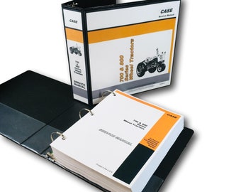Case 700 800 700B 800B Series Tractor Service Manual Repair Shop Book Workshop