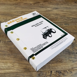 Service Manual For John Deere 850 950 1050 Tractor Repair Technical Shop Book