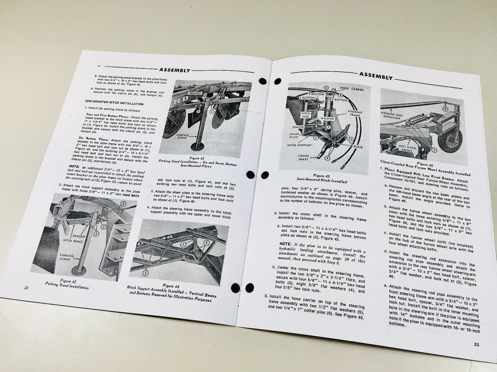 Ford Series 140 Plow Operators Owners Assembly Manual Set - Etsy