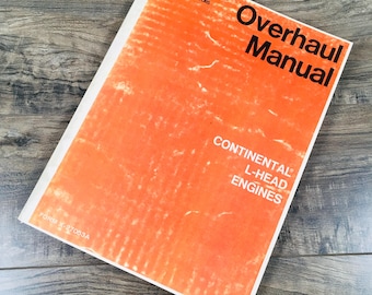 Continental L-Head F226 F227 Engine Motor Service Repair Owners Operators Manual