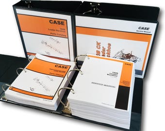 Case 780B Ck Tractor Loader Backhoe Service Repair Manual Parts Catalog Shop Set
