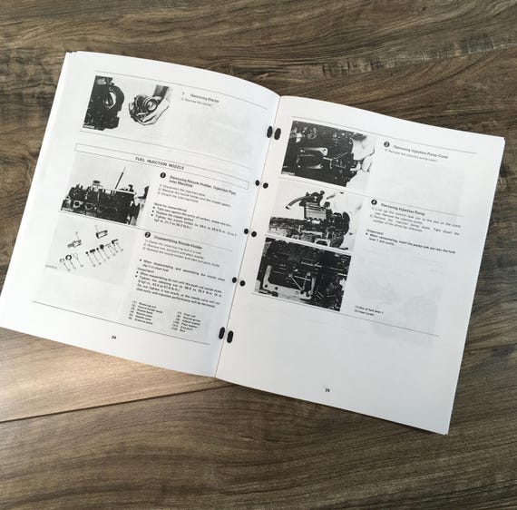 thumbnail image 2 of Kubota L235 L275 Tractor Service Manual Set - D1102 D1302 Engine Repair - 410 Pages 2 of 6