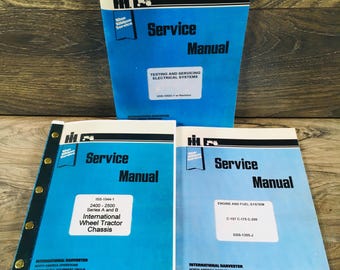 Manuale di assistenza per trattori a gas International 2400A 2400B 2500A 2500B - Officina di riparazione