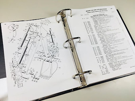 Case 580Ck Trattore Caricatore Terna Ricambi Di Ricambio Manuale Shop Book Set 1340Pgs!! - Italia - Foto 7