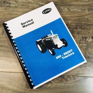 Lange 560 560Dt Traktor Service Handbuch Werkstatt Technische Werkstatt Überholung