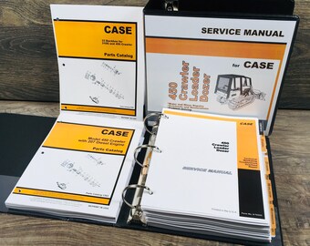 Case 33 Backhoe 450 Crawler Loader Dozer 207 Diesel Engine Service Parts Manual