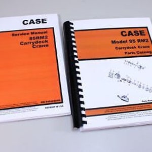 Case Drott 85Rm2 Carrydeck Crane Service And Parts Manuals Catalog Maintenance