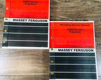 Massey Ferguson Mf1035 Mf1040 Mf1045 Tractor Service Repair Shop Manual Workshop