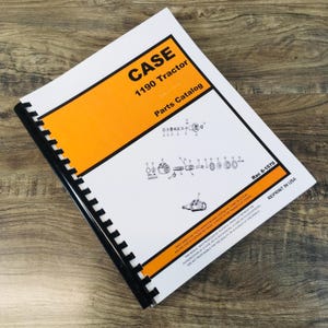 Case oder David Brown 1190 Tractor Teile Handbuch Katalog Buch Explosionszeichnungen