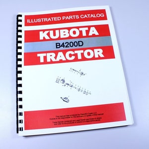 Katalog części zamiennych do ciągnika Kubota B4200D Widoki rozstrzelone Numery