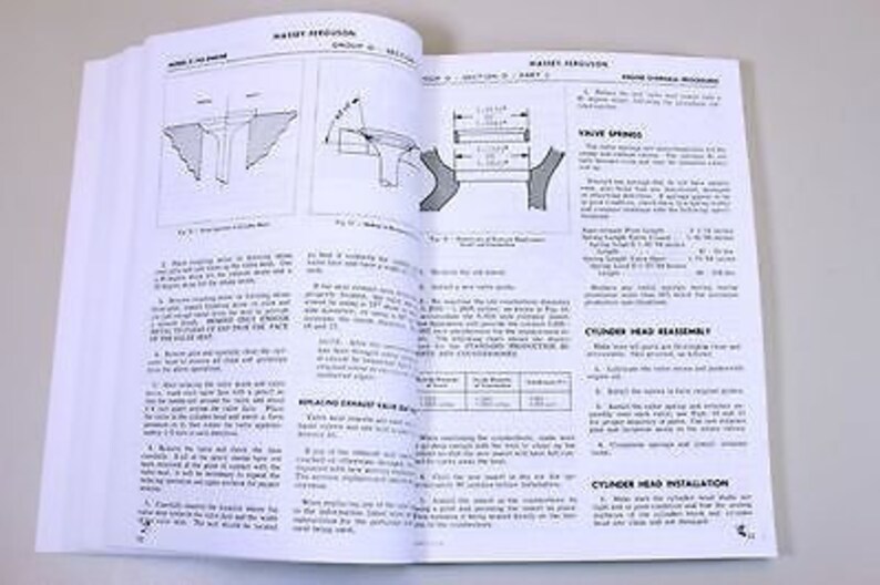 Fsm 135 Massey Ferguson 135 Tractor Factory Service Manual Repair Workshop Shop ...