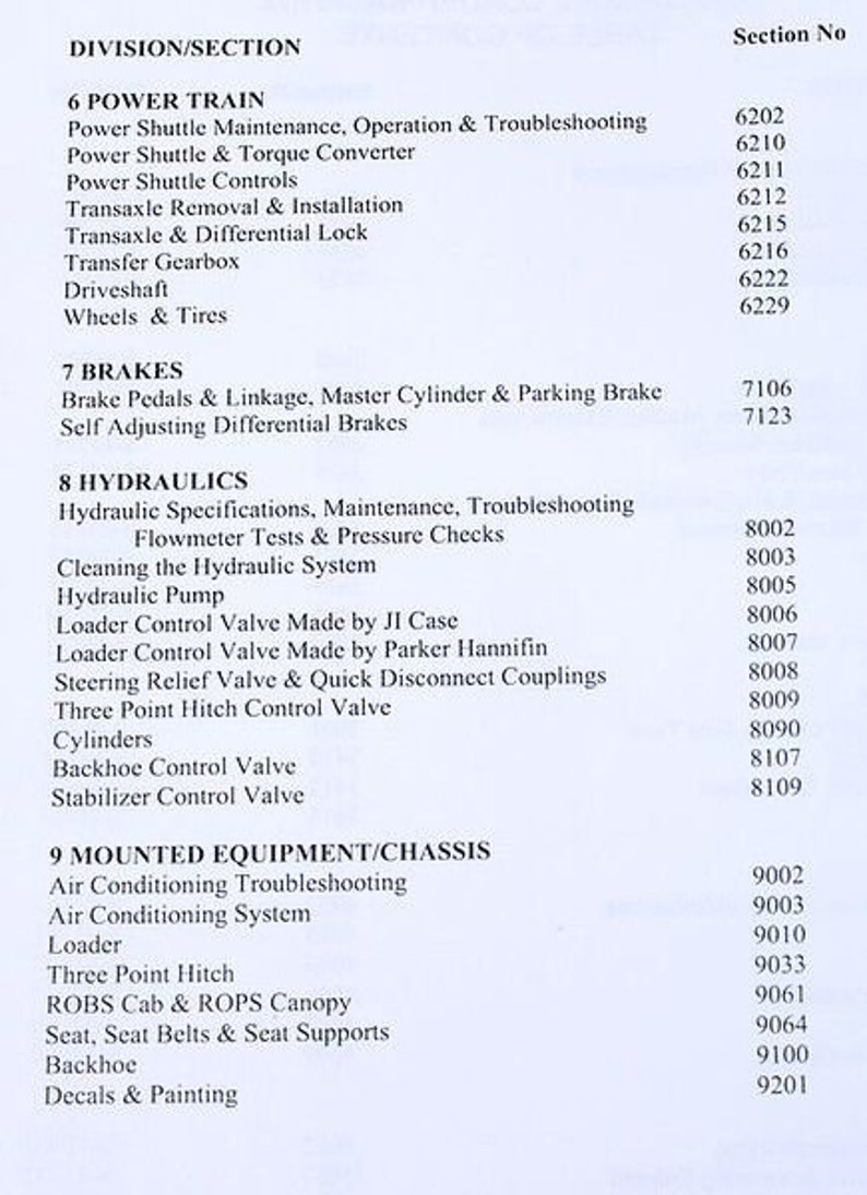 Case 580E 580se 580 Super E Loader Backhoe Service Parts Operators