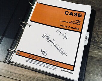 Case 850C Crawler Tractor Loader Dozer Parts Manual Catalog Assembly Schematic