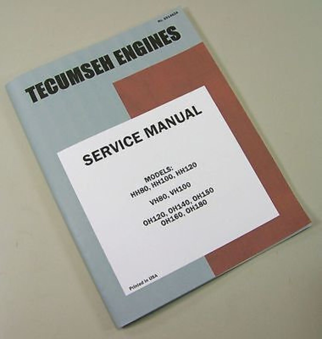 Sears Hydrotrac 12 Lawn Mower Tractor Tecumseh Hh120 Engine Service