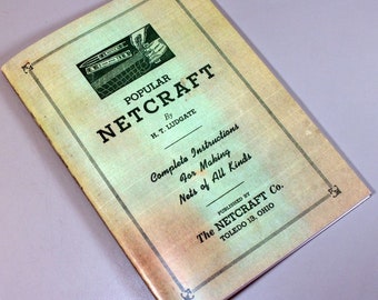 How To Make Fish Nets Netcraft Instruction Manual Makers Fishing Seine Book