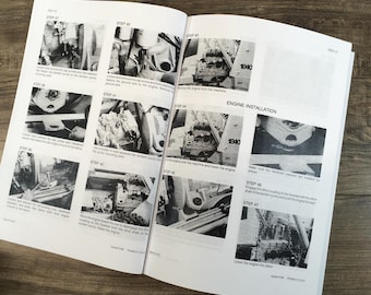 Koffer 1840 Uni-Loader Skid Steer Serviceteile Bedienungsanleitung Shop-Buch Überholung