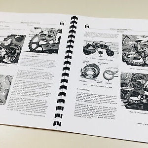 Peaceful Creek International TD6 T6 T9 Crawler Tractor Service Repair Manual – OEM Reprint