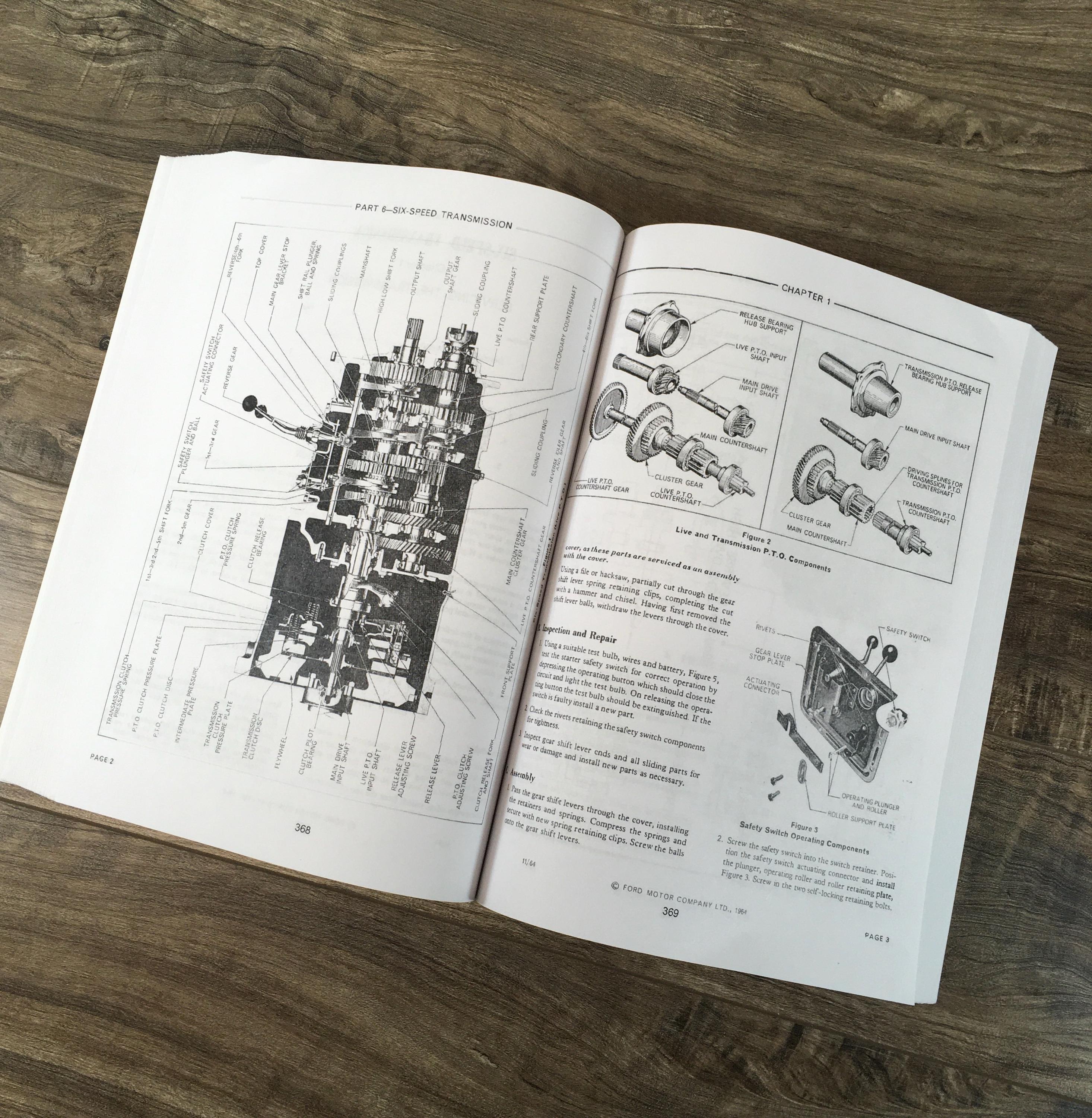 Lotto 3 Manuali Per Trattori Ford 8N Operatori Di Officine - Foto 4