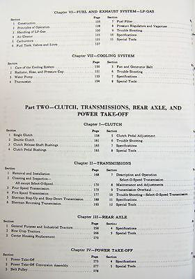 Lot Ford 611 621 631 Tractor Owner Operator Parts Service Repair Shop Manuals