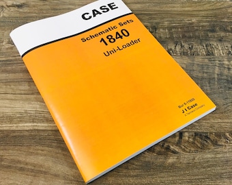 Manuel d'entretien des modèles de chargeuses compactes Case 1840 Uni-Loader