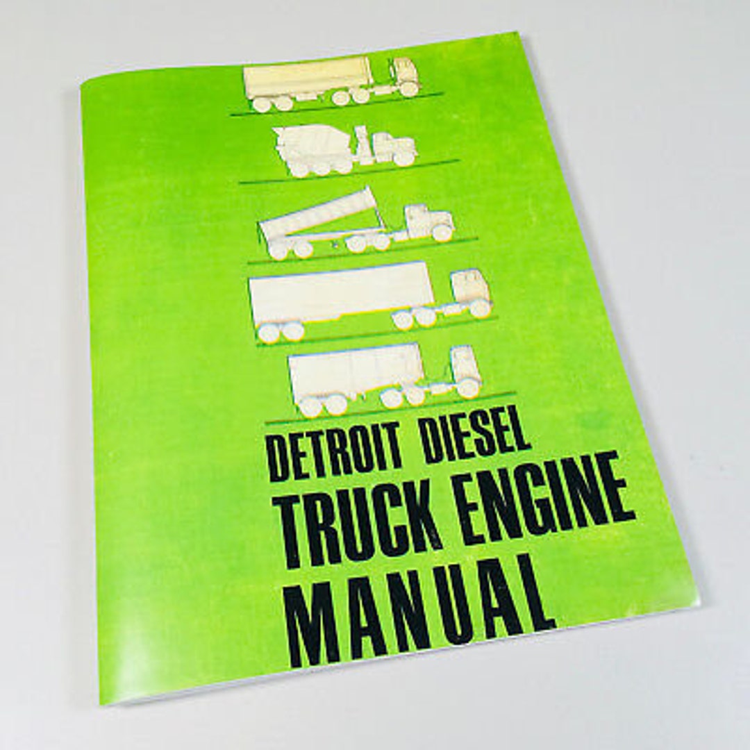 Detroit 53 Series Diesel Engines Operators Manual in Line 353