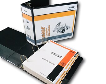 Case 680E 680Ck Series E Loader Backhoe Service Technical Manual Repair Shop