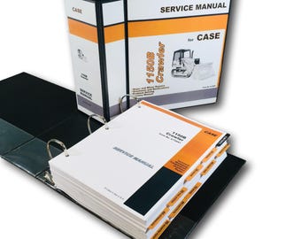 Case 1150B Crawler Dozer Bulldozer Service Repair Manual Technical Shop Book