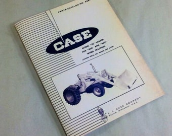 J I Case Model 22 Loader For 430 440 Wheel Tractors Parts Catalog Manual A689