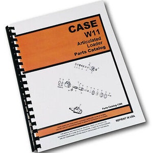 J I Case W11 Articulated Loader Parts Manual Catalog Assembly Exploded View