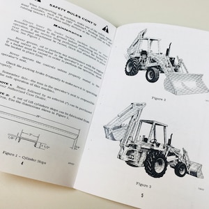 NEW Case 580CK Loader Backhoe Operator's Manual & Maintenance Guide (Covers All Serial Numbers)