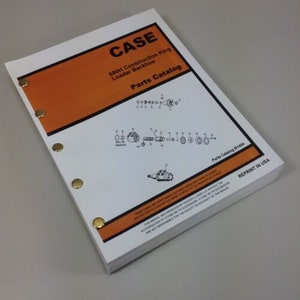 J I Case 680H Ck Construction King Backhoe Parts Manual Catalog Exploded View