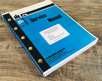International D Dt-360 Diesel Engine Service Repair Shop Manual Turbo Tractor