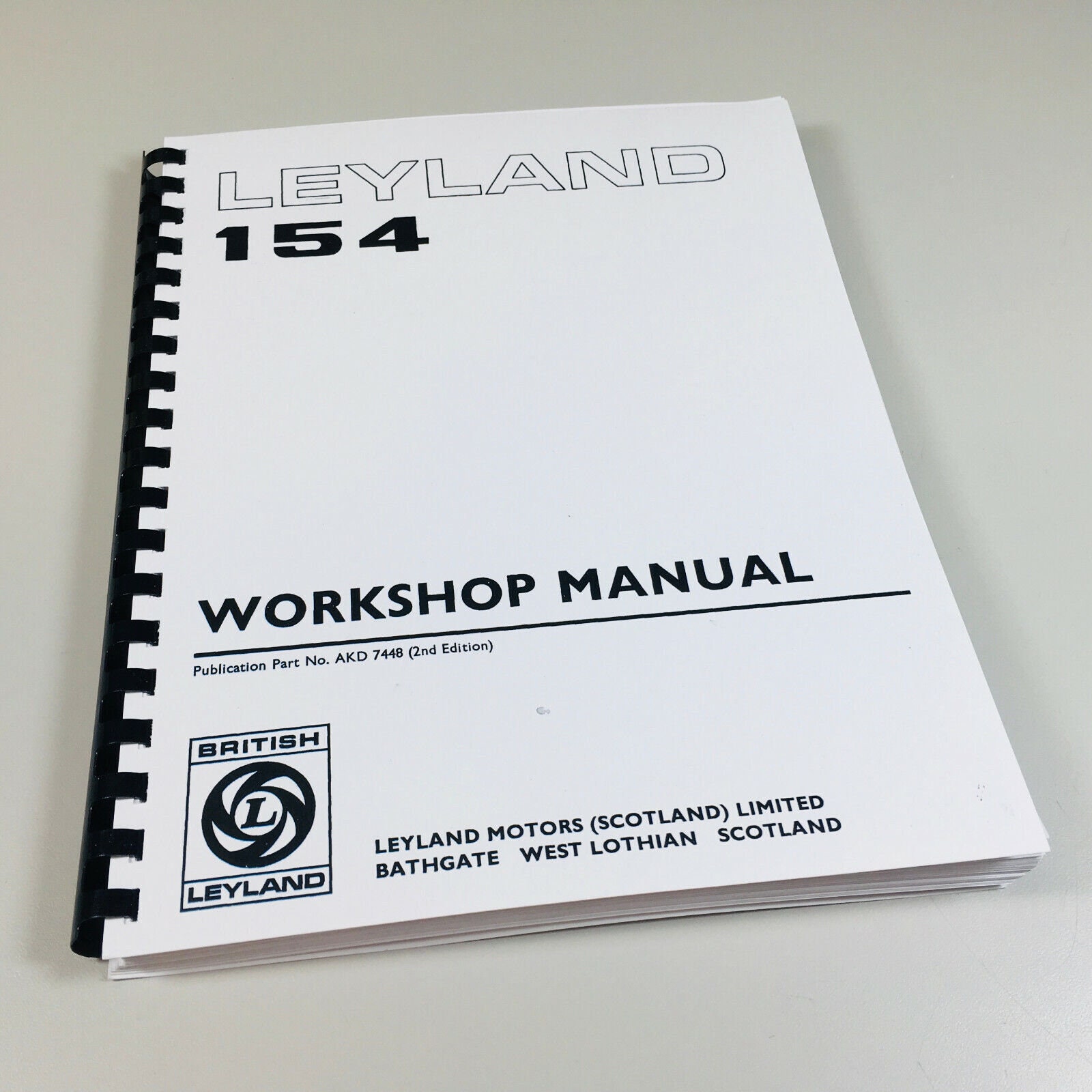 Leyland 154 Tractor Workshop Service Repair Shop Manual