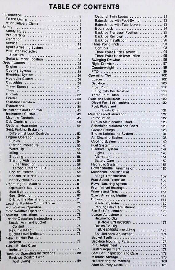 Case 580c Tractor Loader Backhoe Owners Operators Manual - Etsy