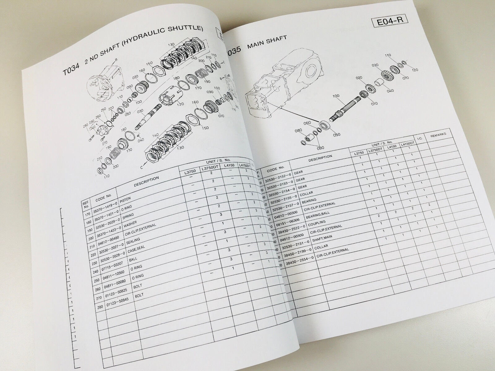 Peaceful Creek Kubota L3750 L4150 Tractor Service & Parts Operators Manual – 729 Pages, Shop Quality Print