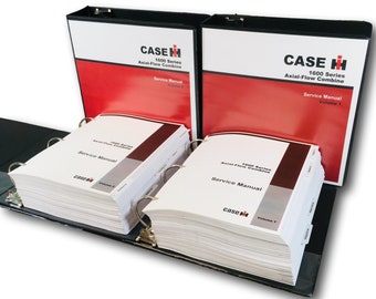 Case Ih 1660 1680 Combine Service Repair Shop Manual Axial Flow Workshop Book