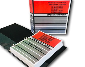 Massey Ferguson 375 383 390 Tractor Service Manual Repair Shop Workshop