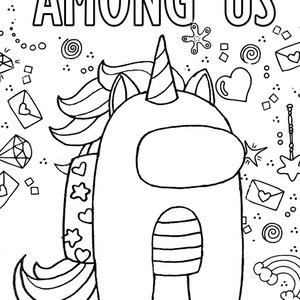 8400 Among Us Birthday Coloring Pages  Free