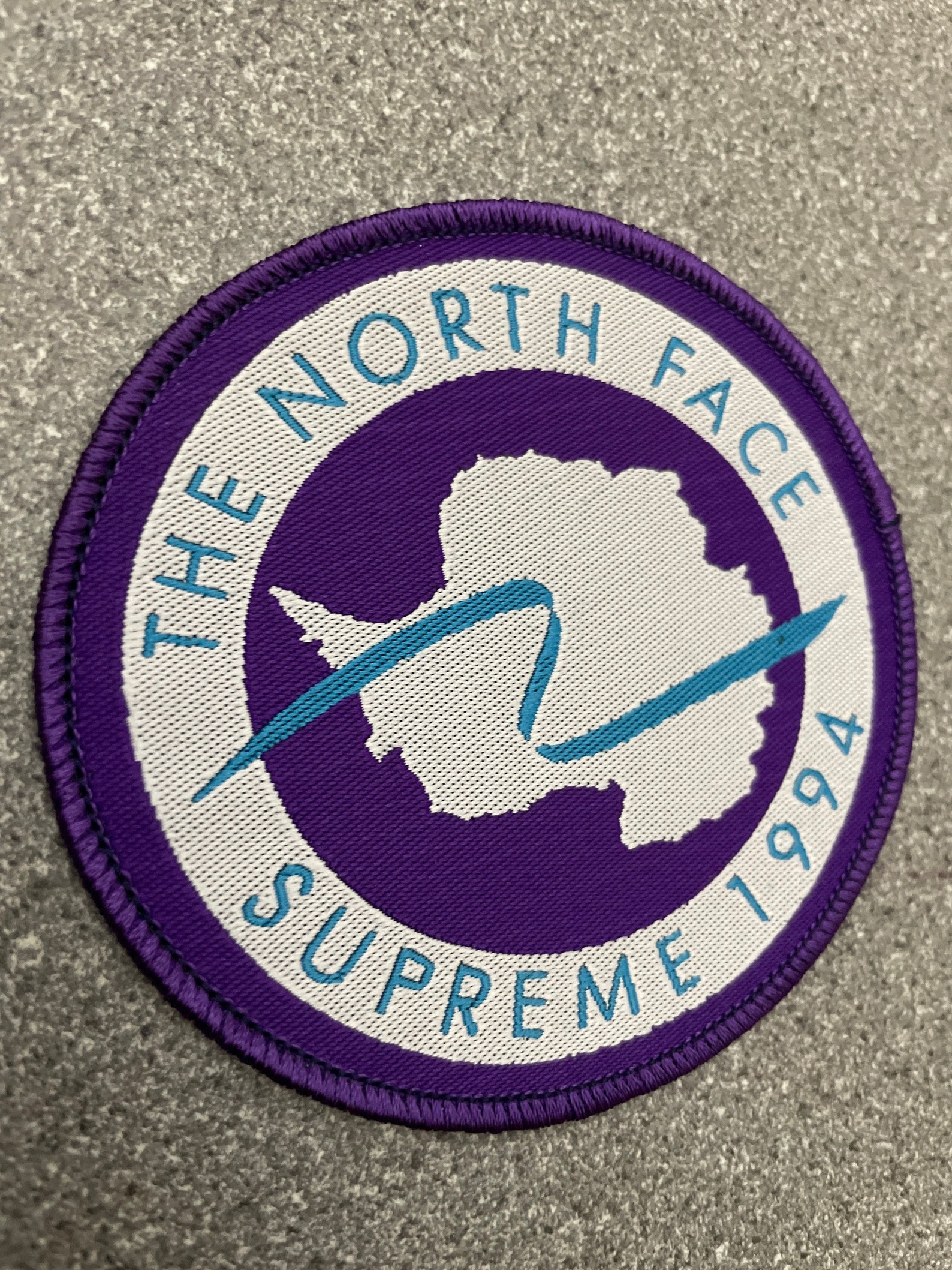 Patch Design THE NORTH FACE x Sup 1994 Arm Jacket badge Sew Etsy