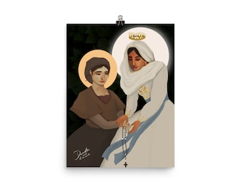 Our Lady of Lourdes and St. Bernadette