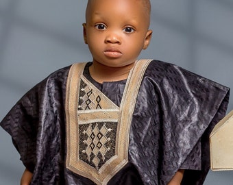 African baby Agbada| African baby clothing| Toddler clothing| African toddler wear| Baby boy's clothing