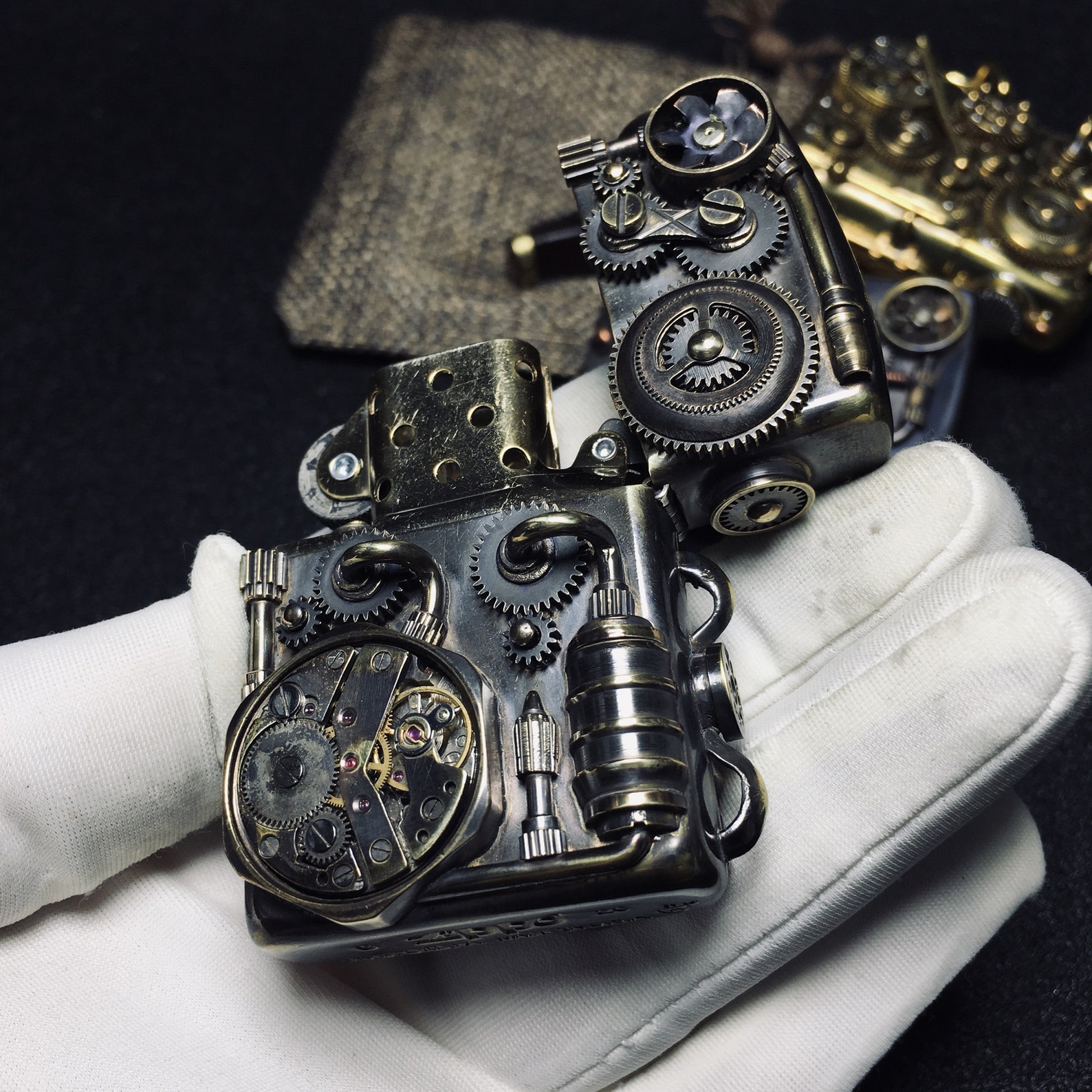 Unique ZIPPO lighter Handmade ZIPPOHandmade lighter Etsy