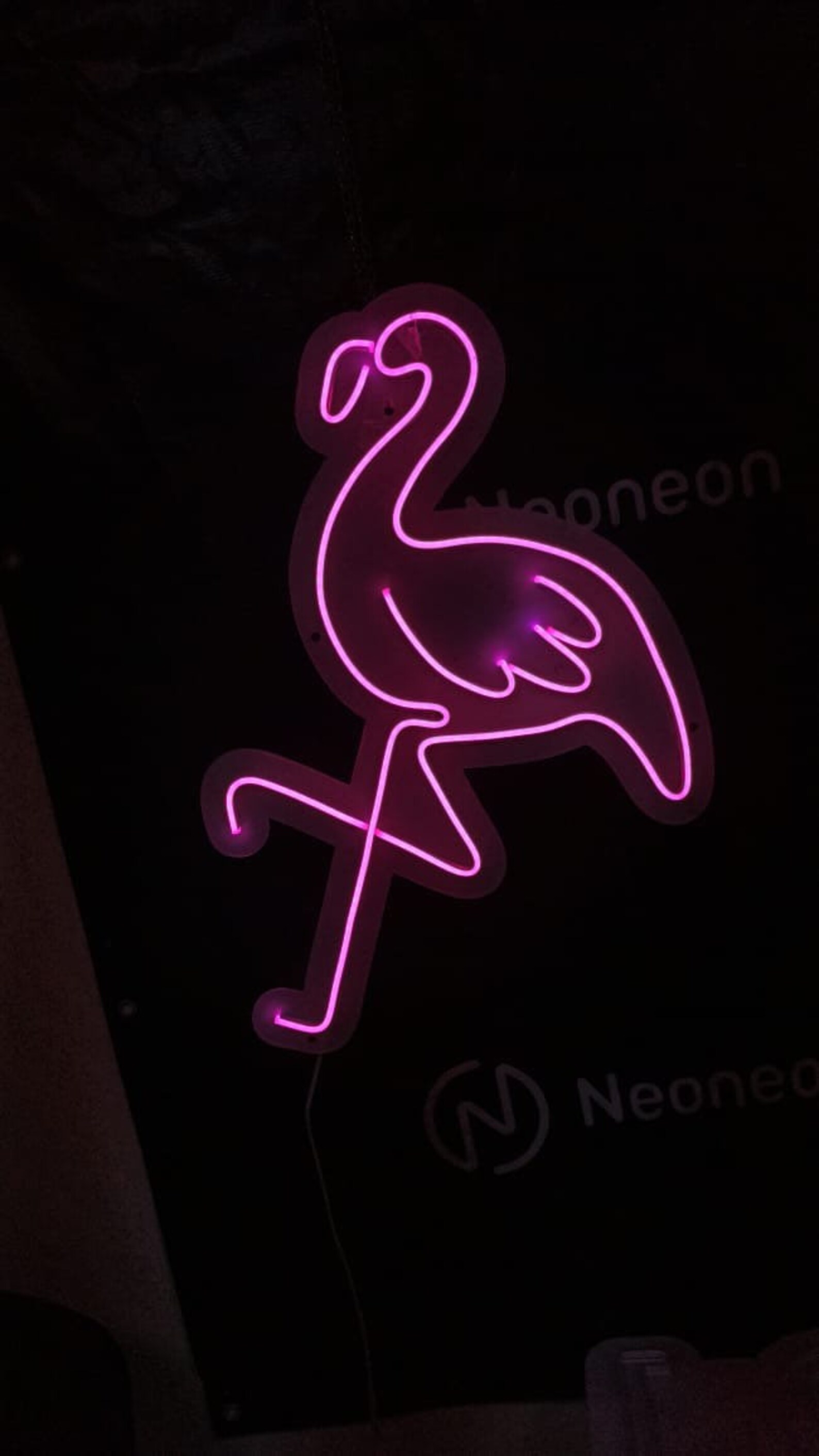 Flamingo NEON SIGN Led Flex Neon Home Interior Decor Etsy